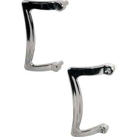 Prime-Line Chrome, Shower Door Handle Set (1 Set) M 6029